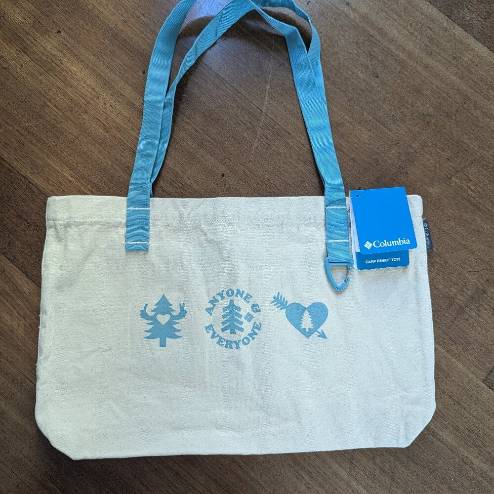 Cute Columbia Camp Henry Tote-New with Tags